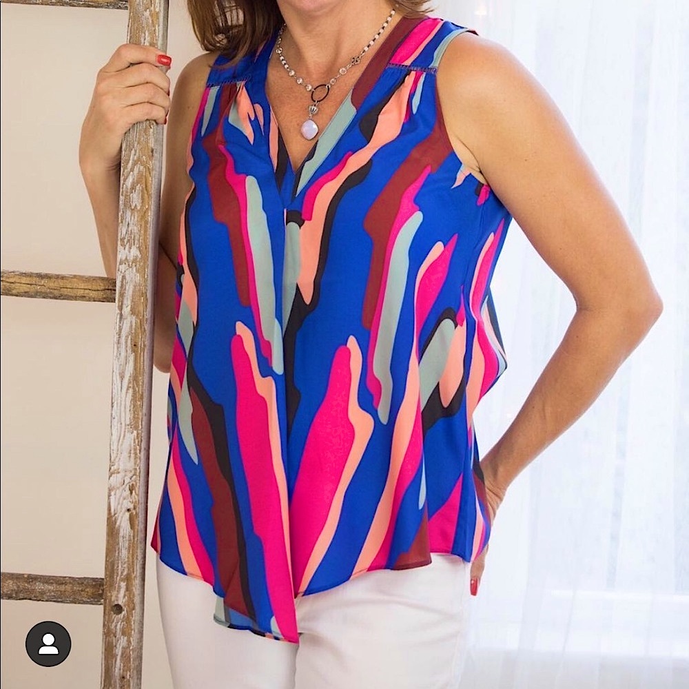 CROSBY Sleeveless Top
